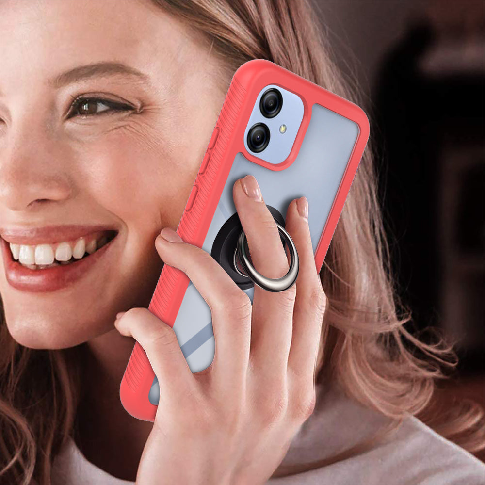 YB PC Series-5 Kickstand Phone Case for Samsung Galaxy A04e 4G / A03 (164.2 x 75.9 x 9.1mm) 2-in-1 PC TPU Protective Cover YB PC Series-5 Kickstand Phone Case for Samsung Galaxy A04e 4G / A03 (164.2 x 75.9 x 9.1mm) 2-in-1 PC TPU Protective Cover